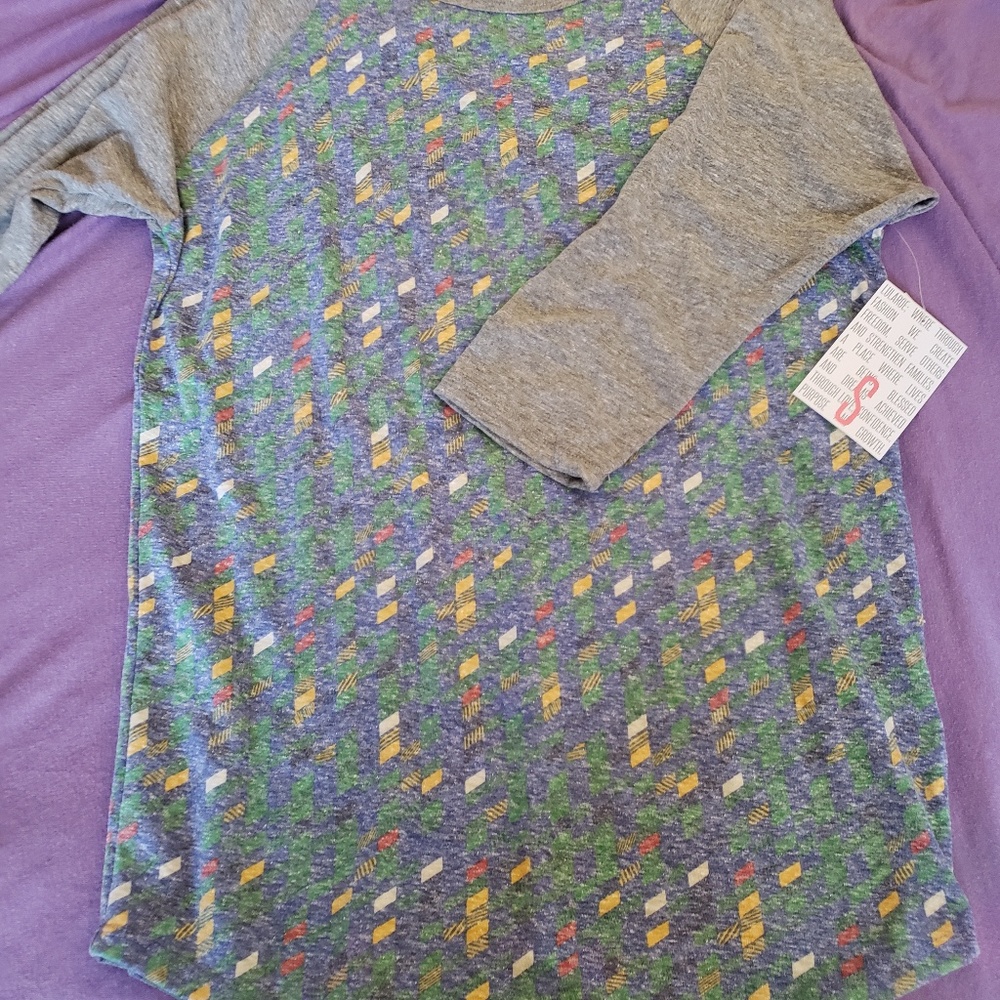 New NWT Randy Small Baseball Tee Tshirt Shirt